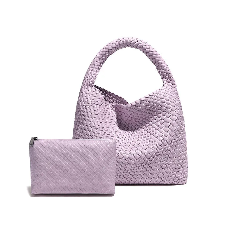 Basket Woven Underarm Bag