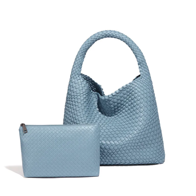 Basket Woven Underarm Bag