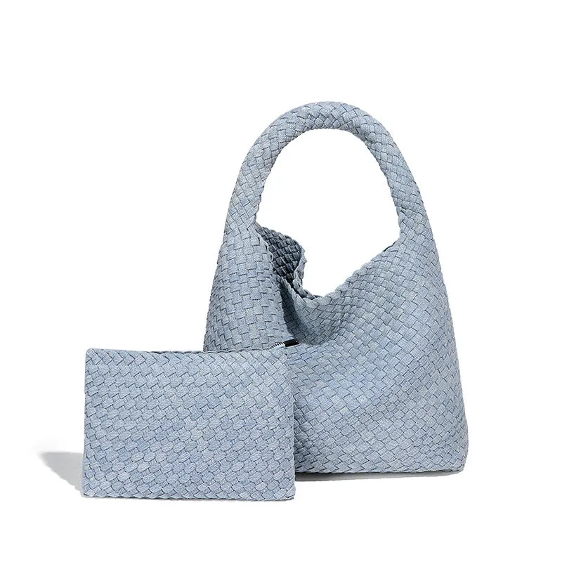 Basket Woven Underarm Bag