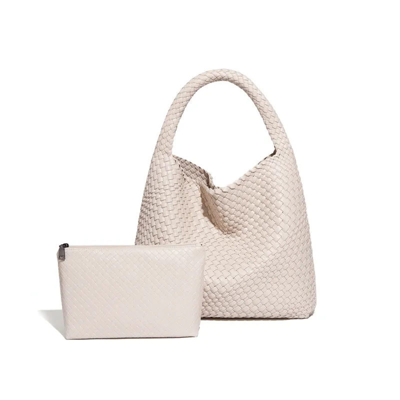 Basket Woven Underarm Bag