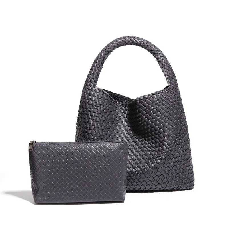 Basket Woven Underarm Bag