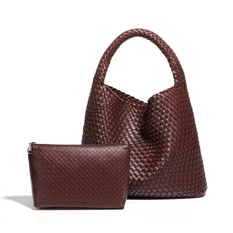 Basket Woven Underarm Bag