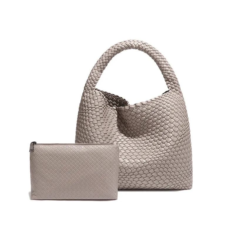 Basket Woven Underarm Bag