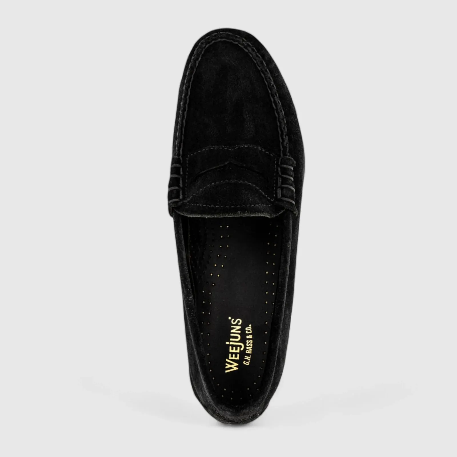 Bass Larson 91013 Black Suede