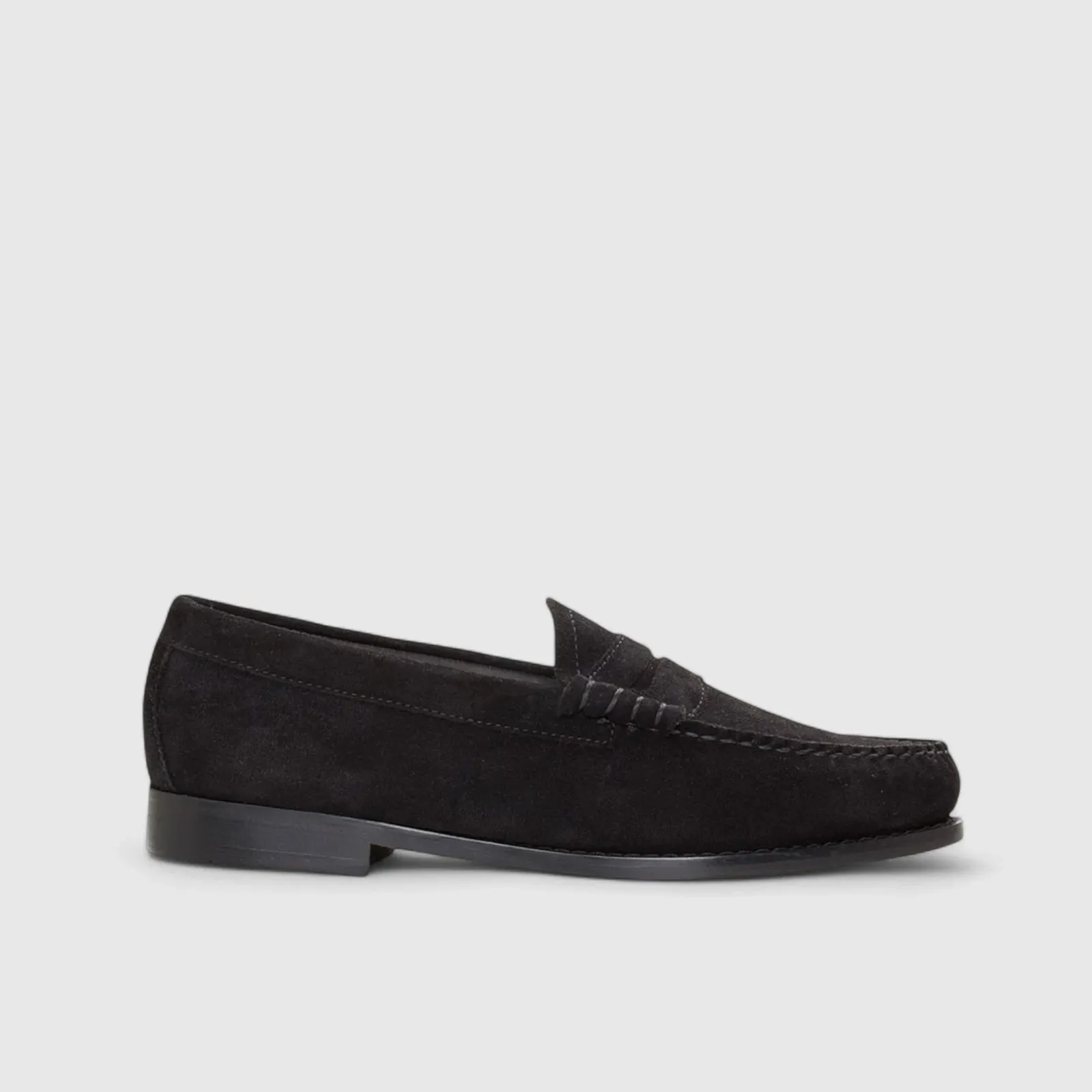 Bass Larson 91013 Black Suede