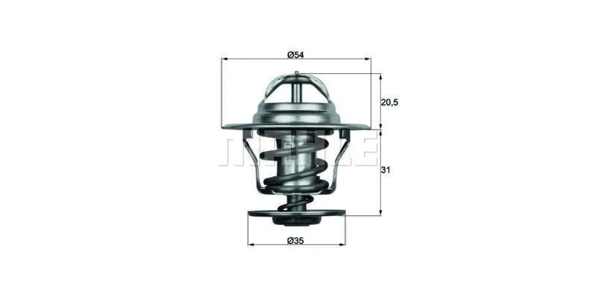 Behr-Mahle Thermostat 87°C & Seal (Tx1587D)