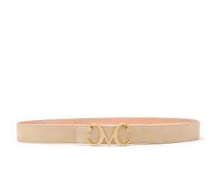 Belt - Suede Sand Strap   buckle