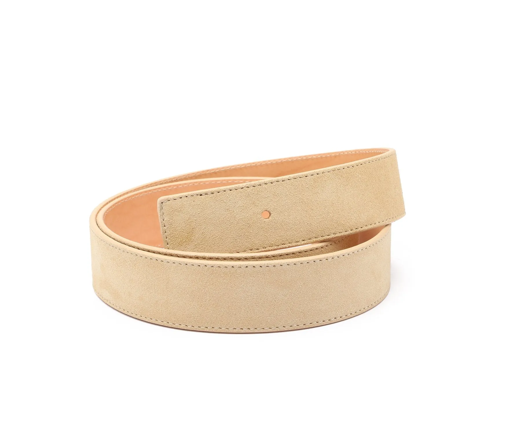 Belt - Suede Sand Strap   buckle