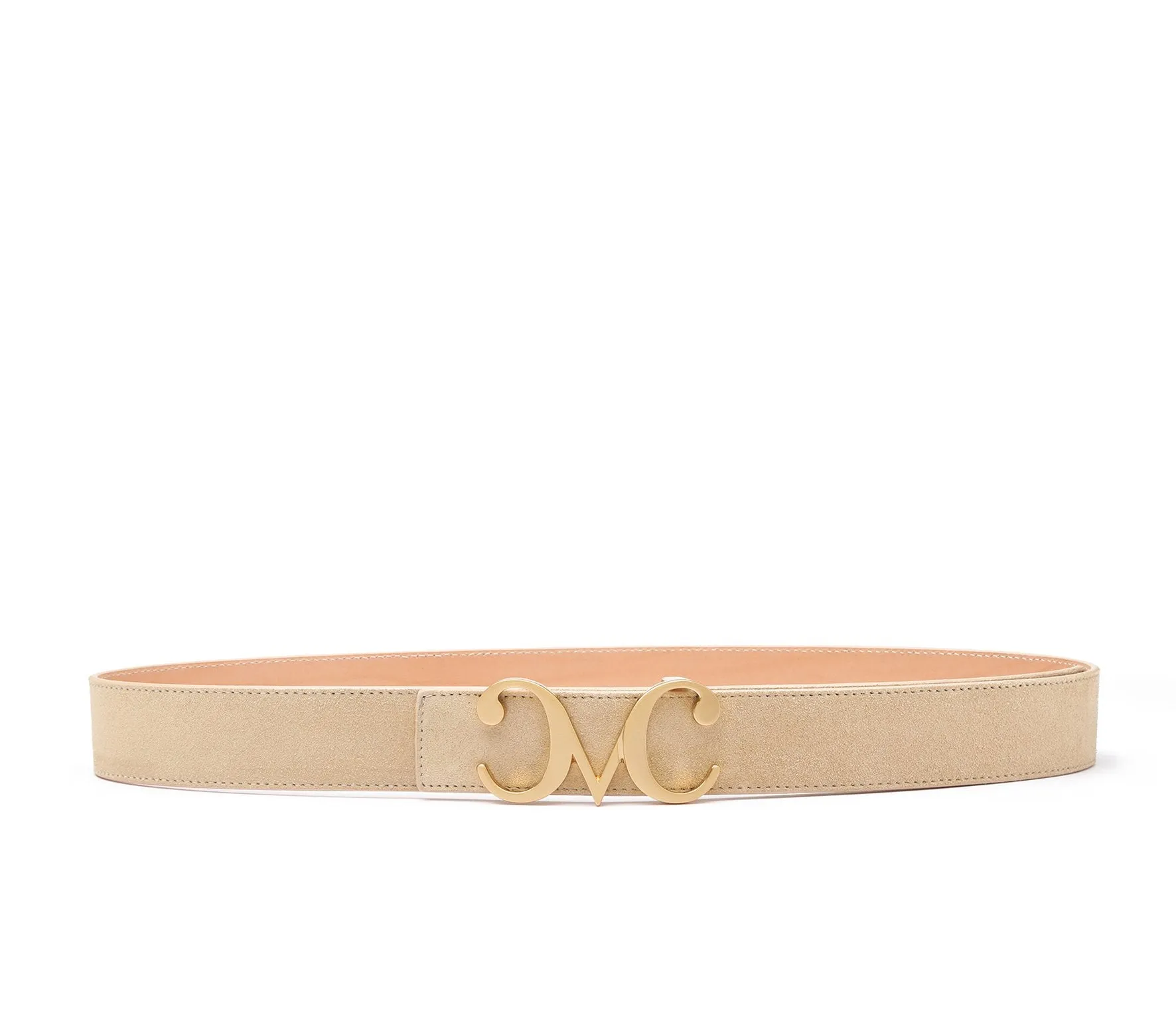 Belt - Suede Sand Strap   buckle