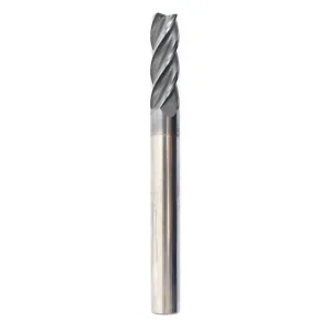 Best Carbide 1/4" Variable Helix End Mill 4 Flute Nano Coated
