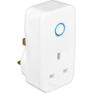 BG AHC/U White Moulded 13A Power Adaptor with Smart Home Control