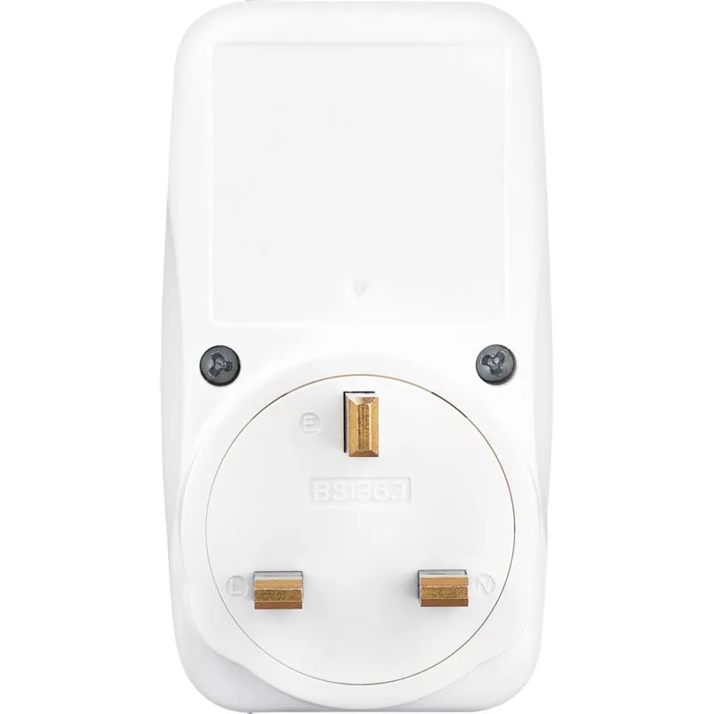 BG AHC/U White Moulded 13A Power Adaptor with Smart Home Control