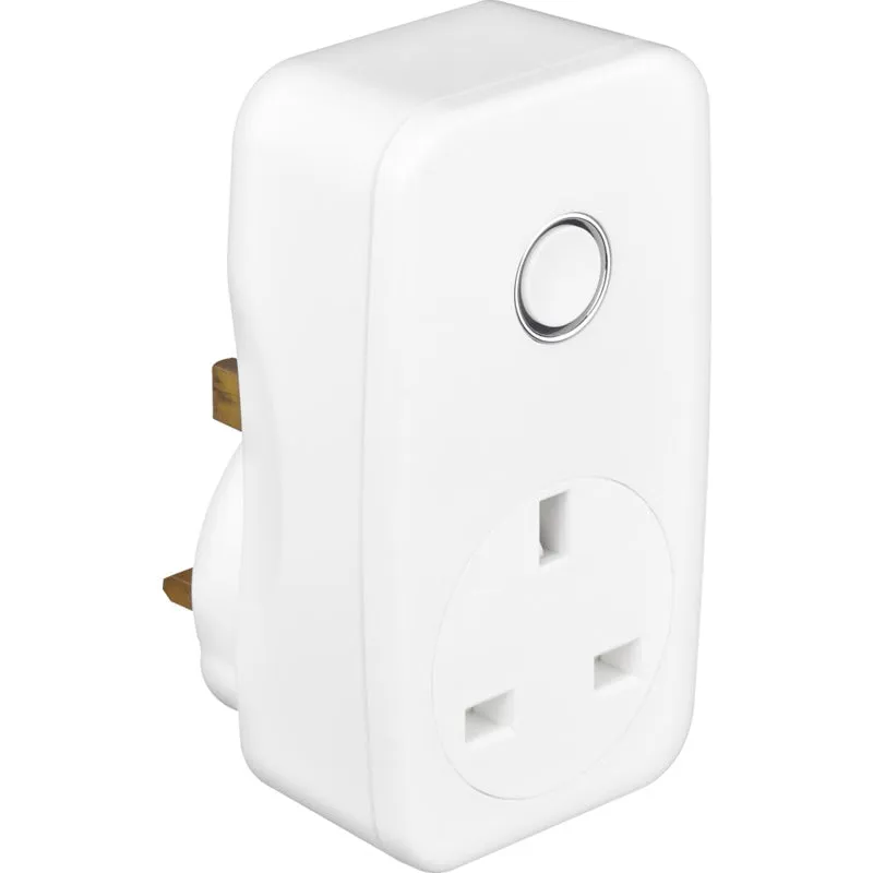 BG AHC/U White Moulded 13A Power Adaptor with Smart Home Control