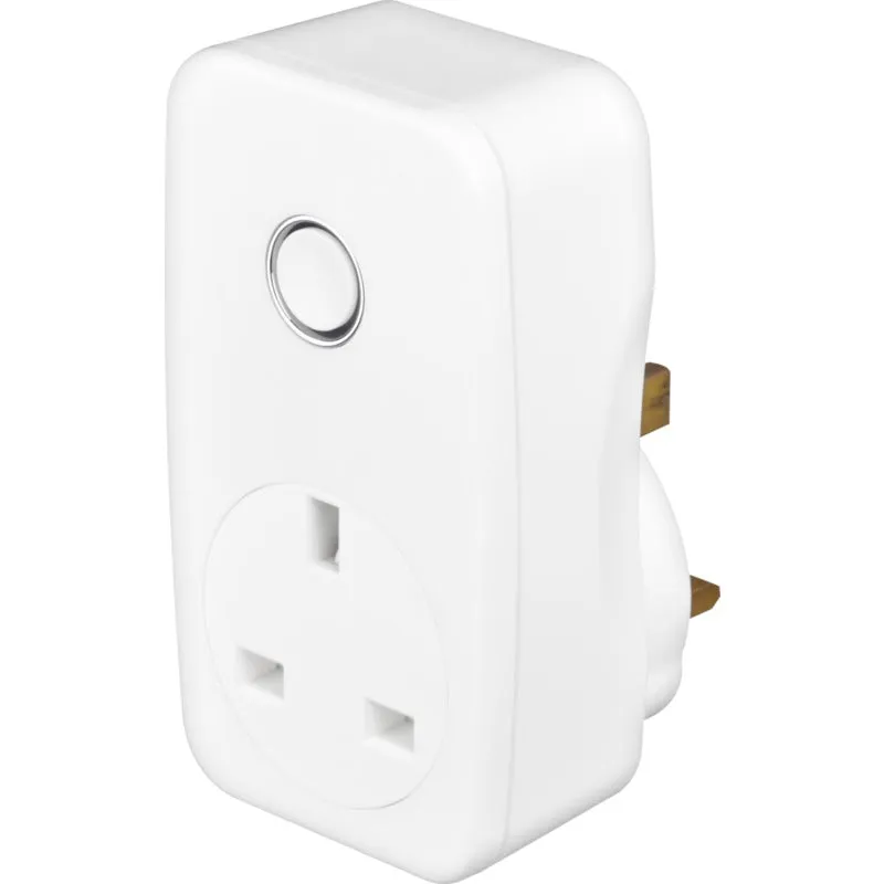 BG AHC/U White Moulded 13A Power Adaptor with Smart Home Control