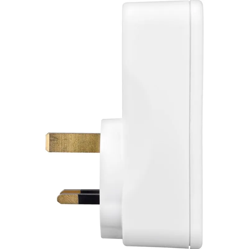 BG AHC/U White Moulded 13A Power Adaptor with Smart Home Control