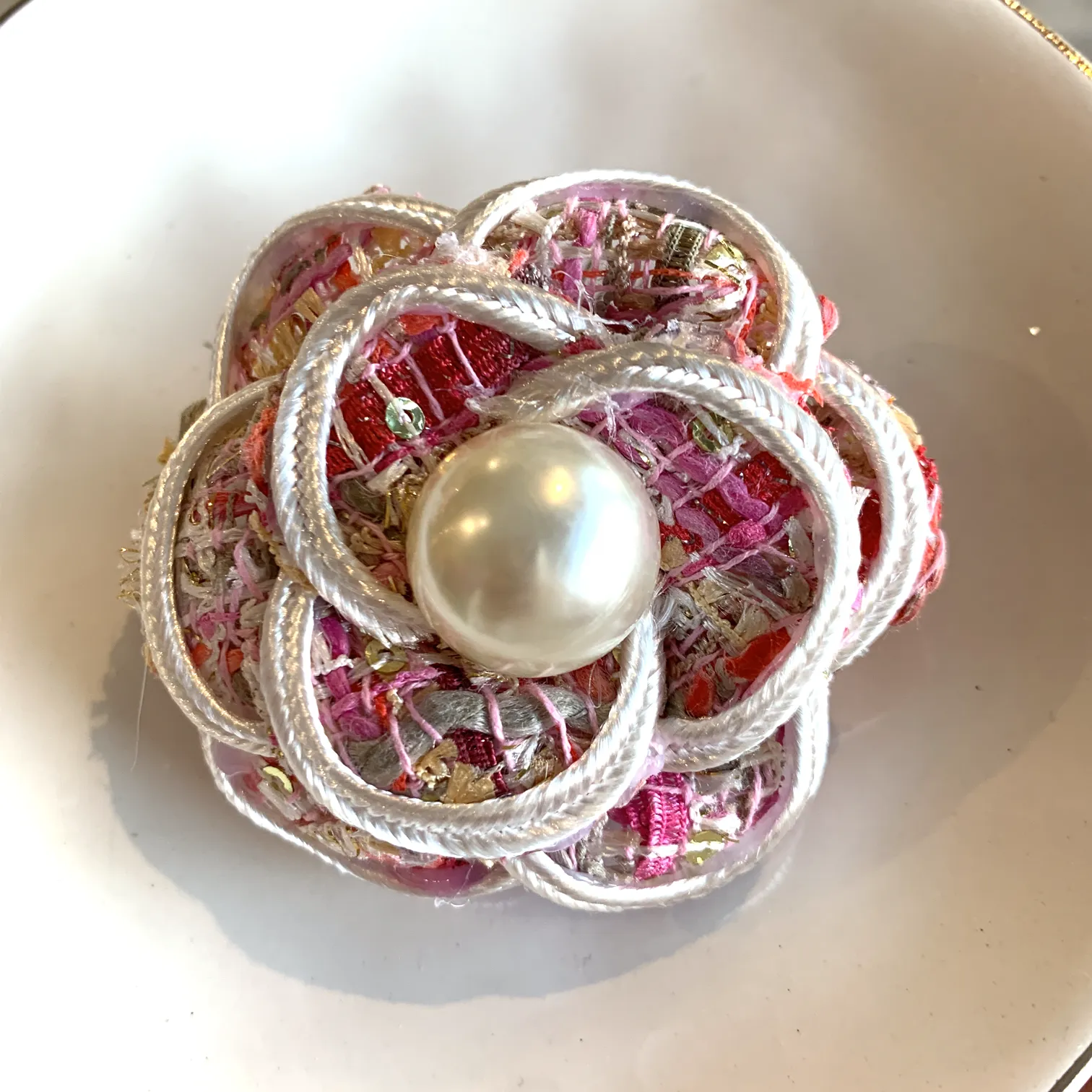 Big Peony Hair Clip