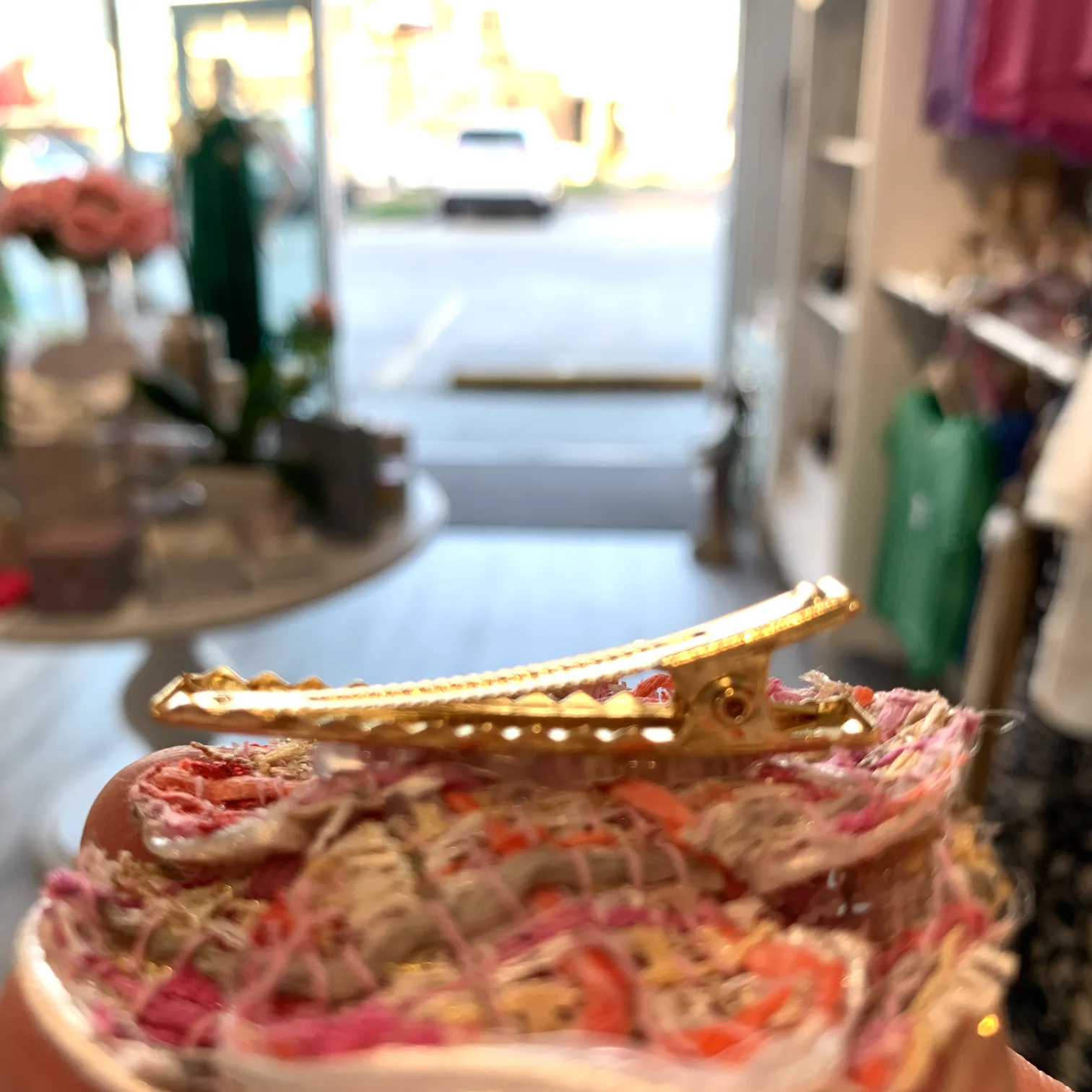 Big Peony Hair Clip