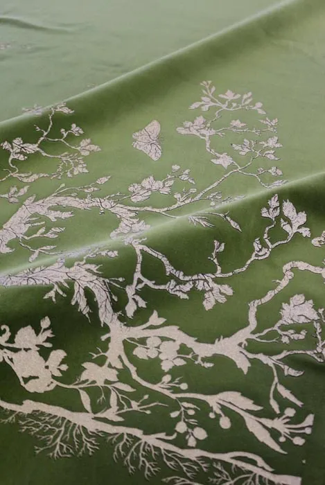 birdbranch velvet fabric panel