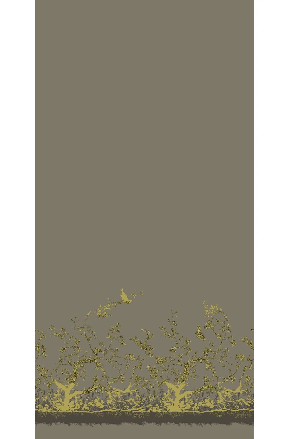 birdbranch velvet fabric panel