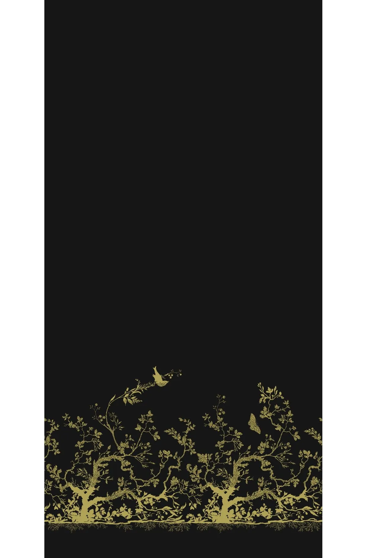 birdbranch velvet fabric panel