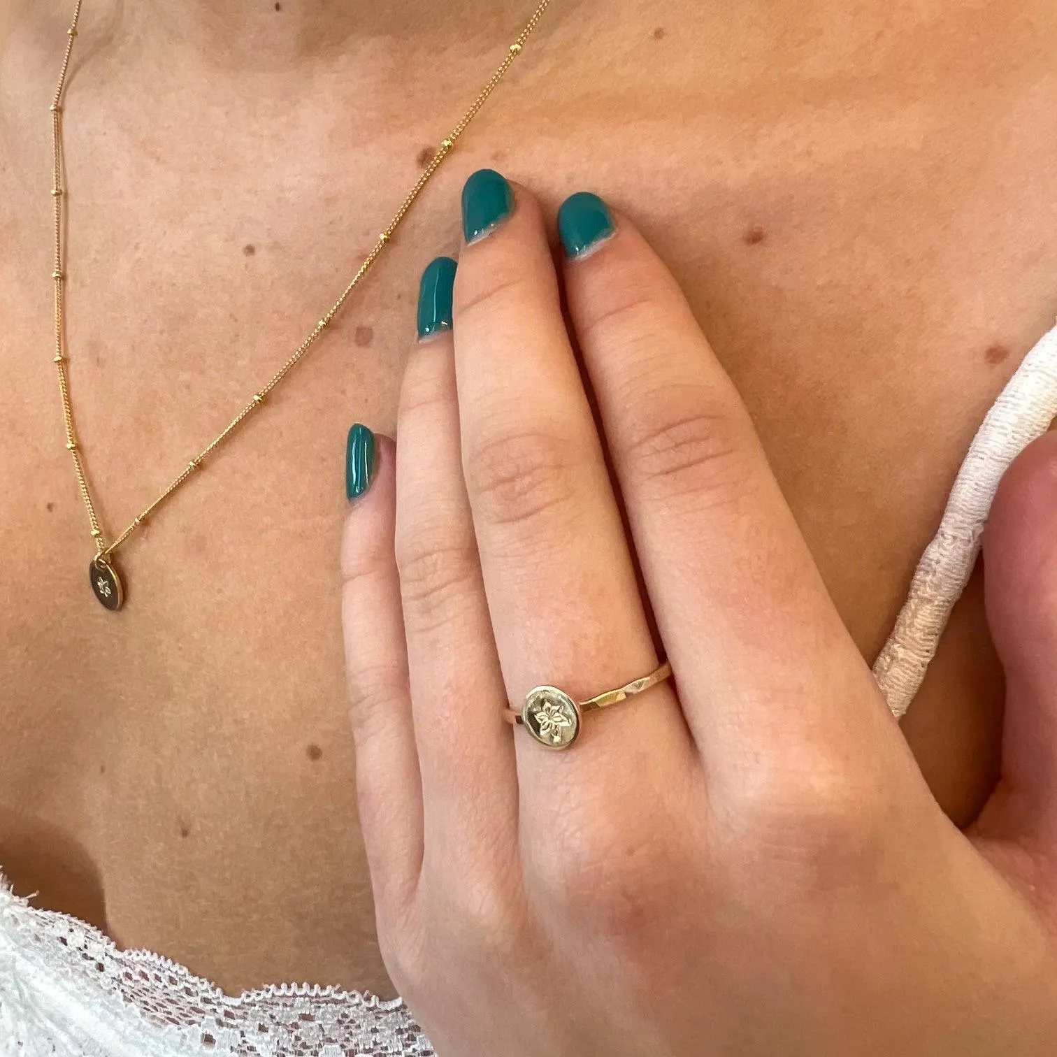 Birth Flower Ring