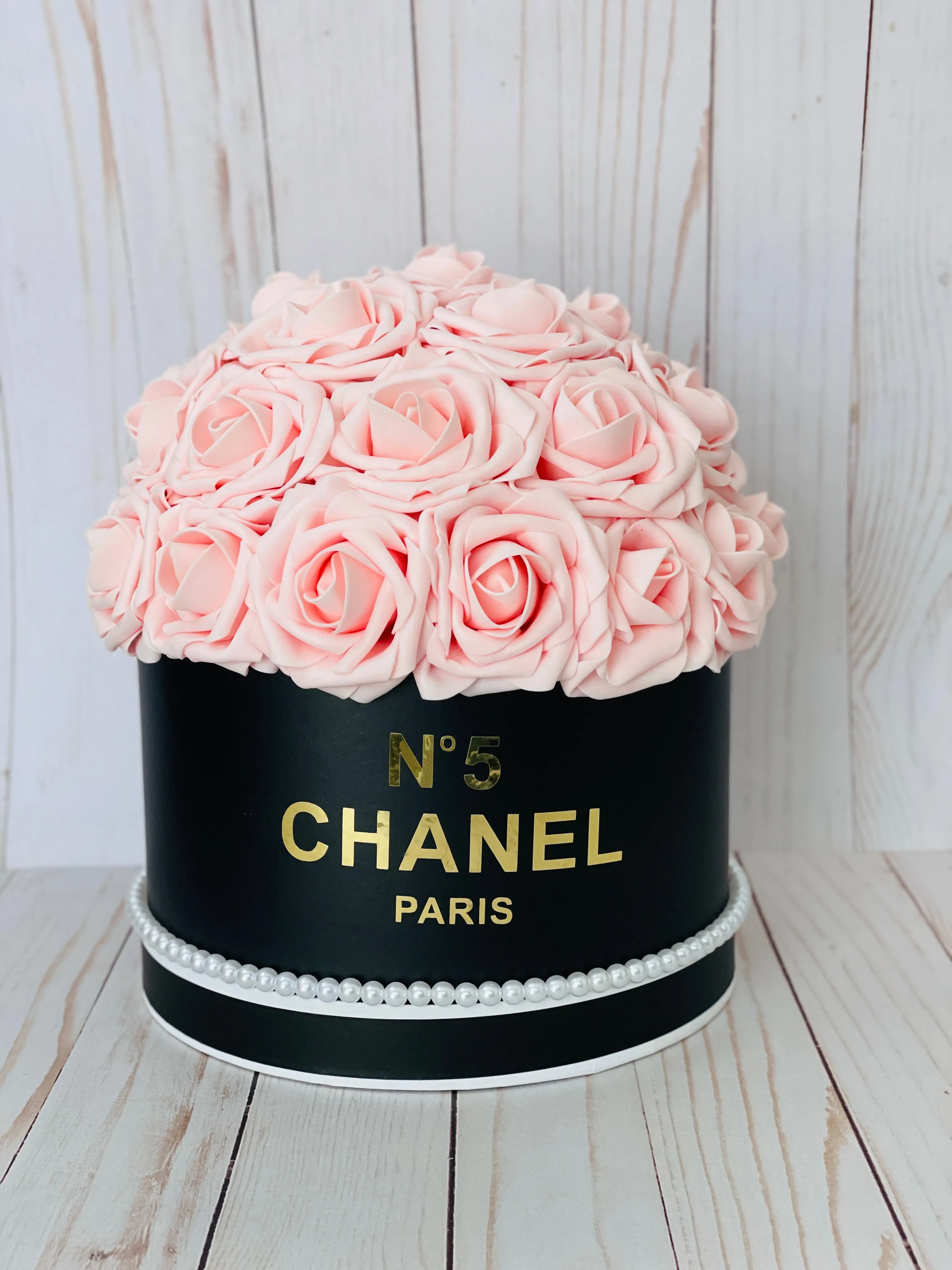 Black Flower Box Bouquet