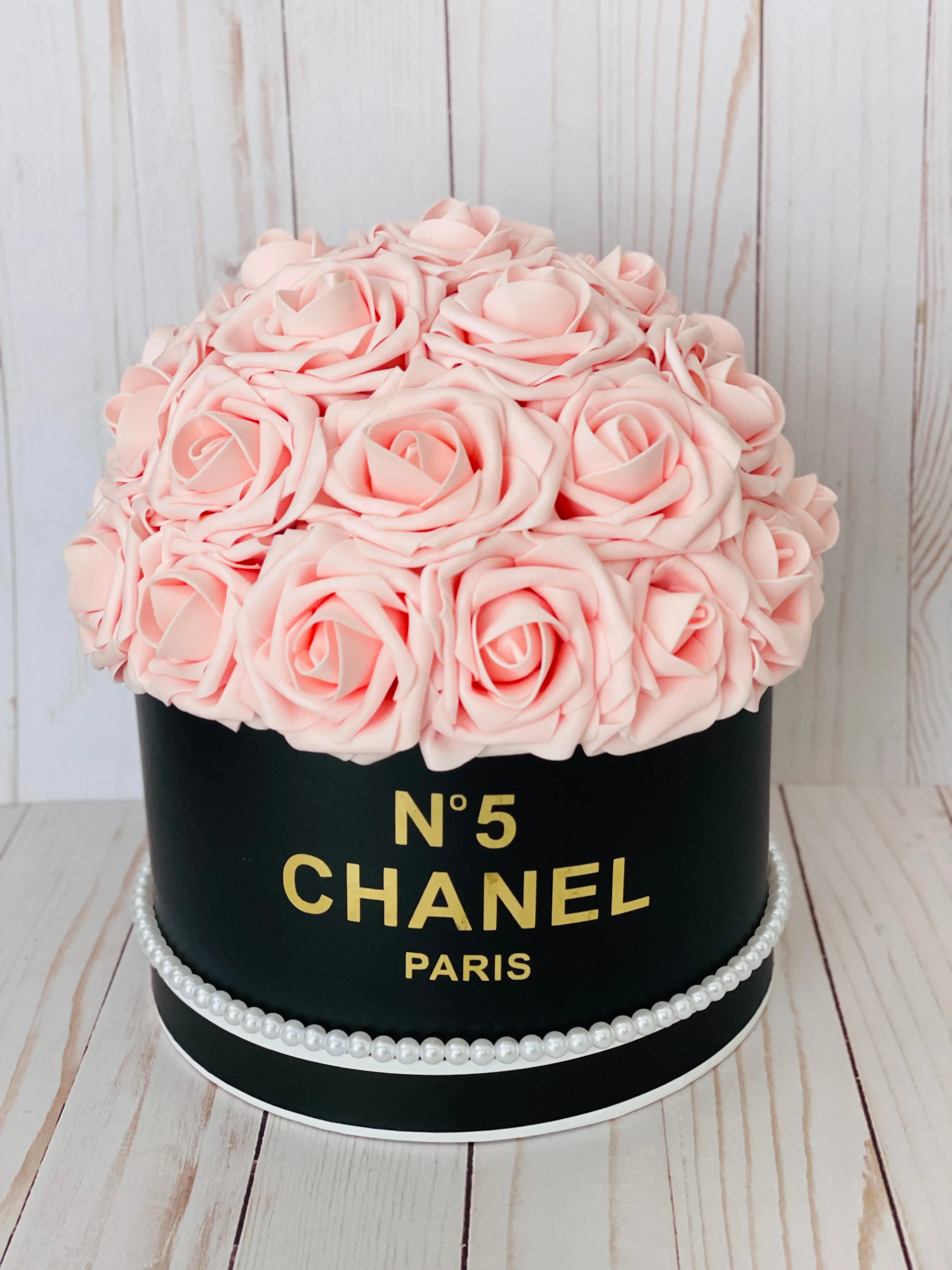 Black Flower Box Bouquet