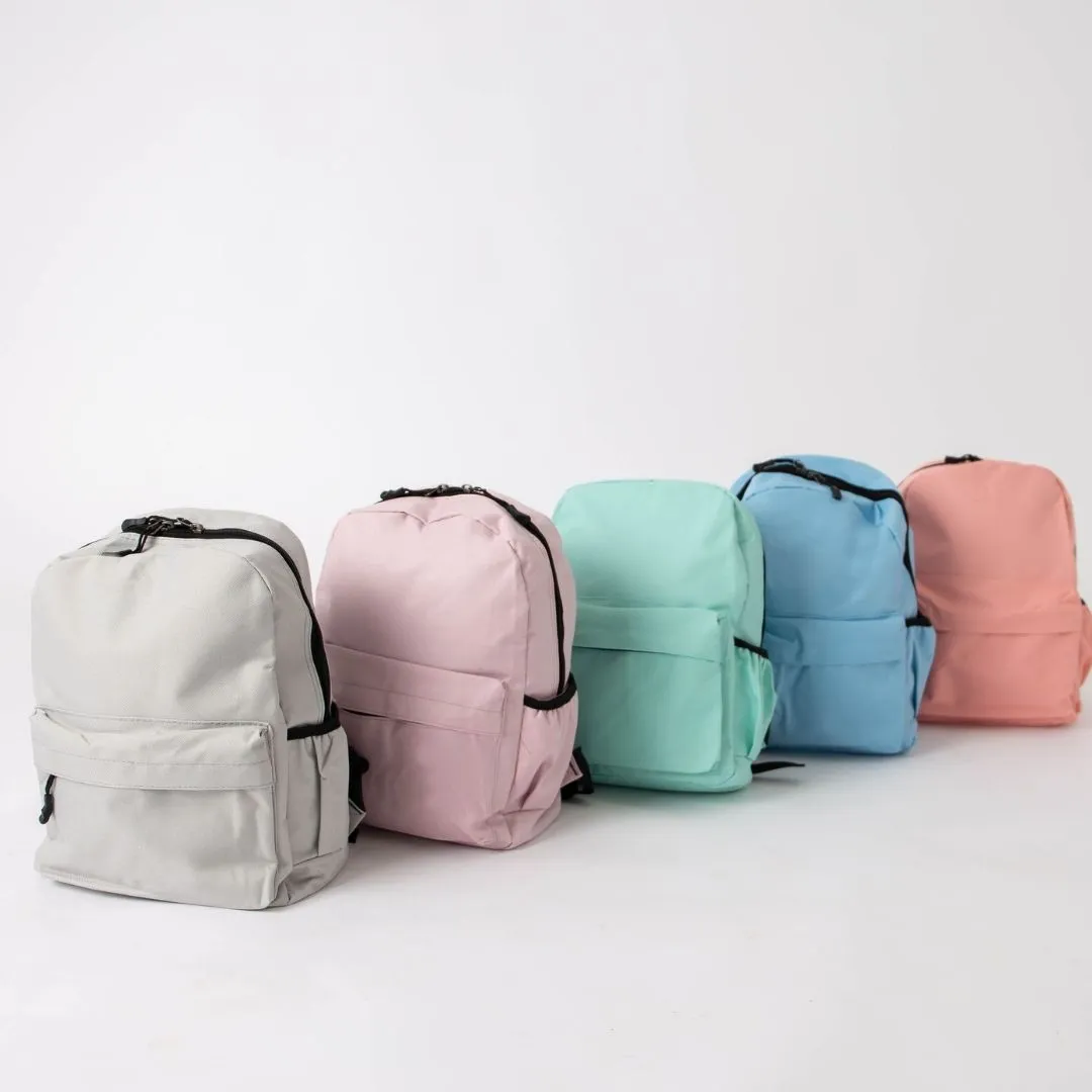 Blank Pastel Backpacks - Digital Images