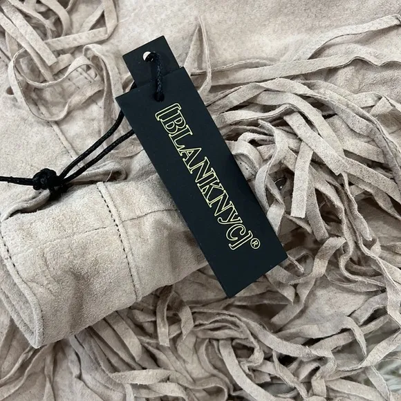 BLANKNYC Suede leather Fringe Short in Beach Walk