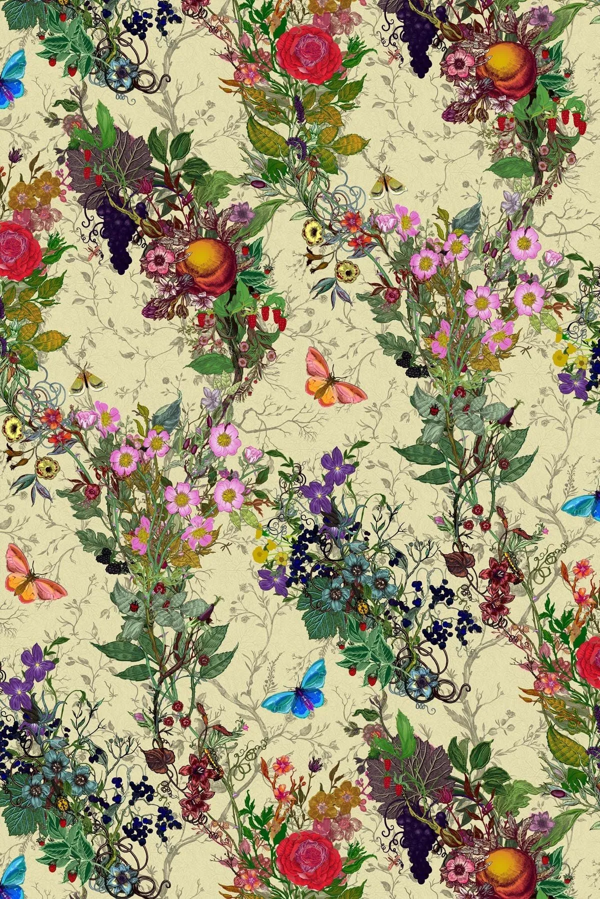 bloomsbury garden wallpaper