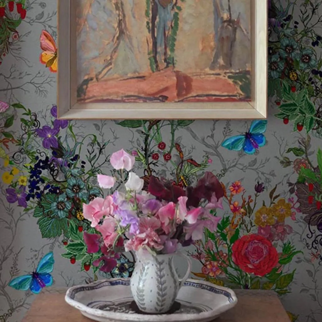 bloomsbury garden wallpaper