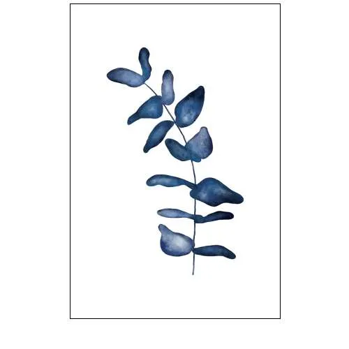 Blue Leaves VI