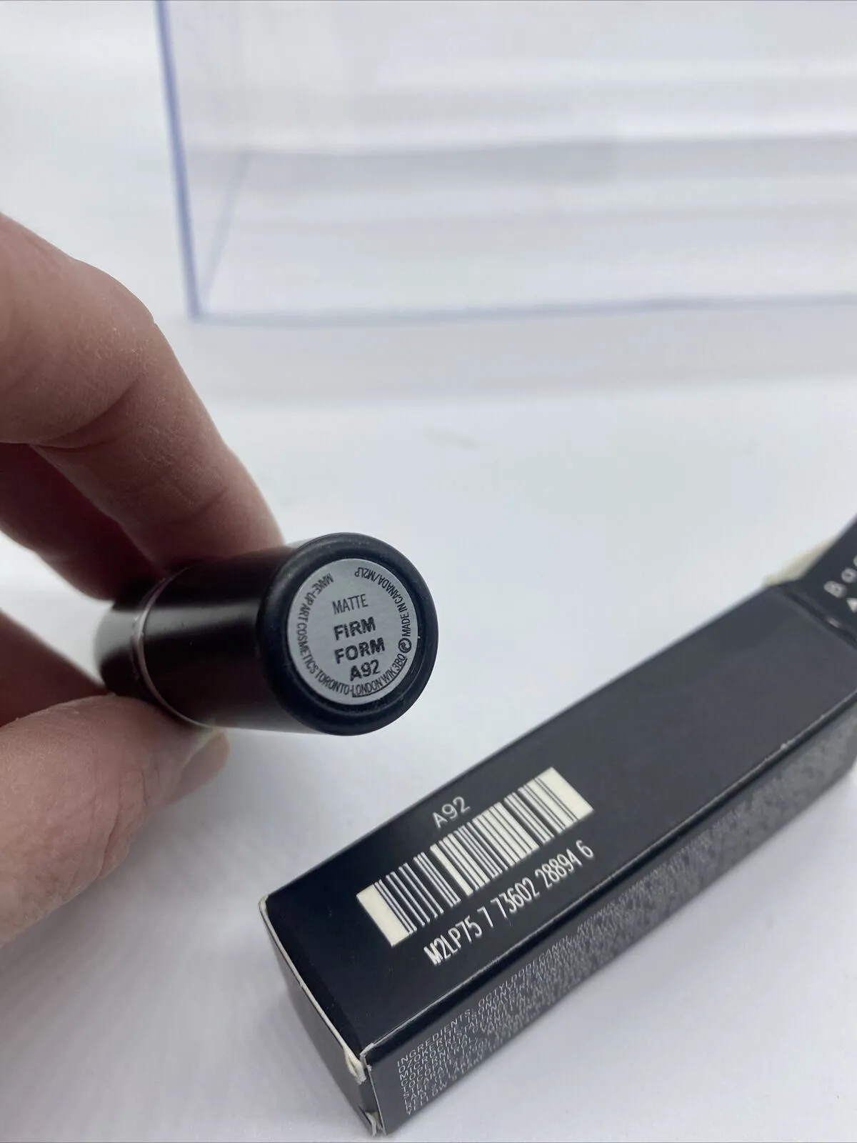 BNIB MAC Firm Form Matte Lipstick Limited Edition w/receipt