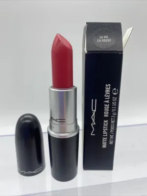 BNIB MAC La Vie En Rouge Matte Lipstick Limited Edition w/receipt