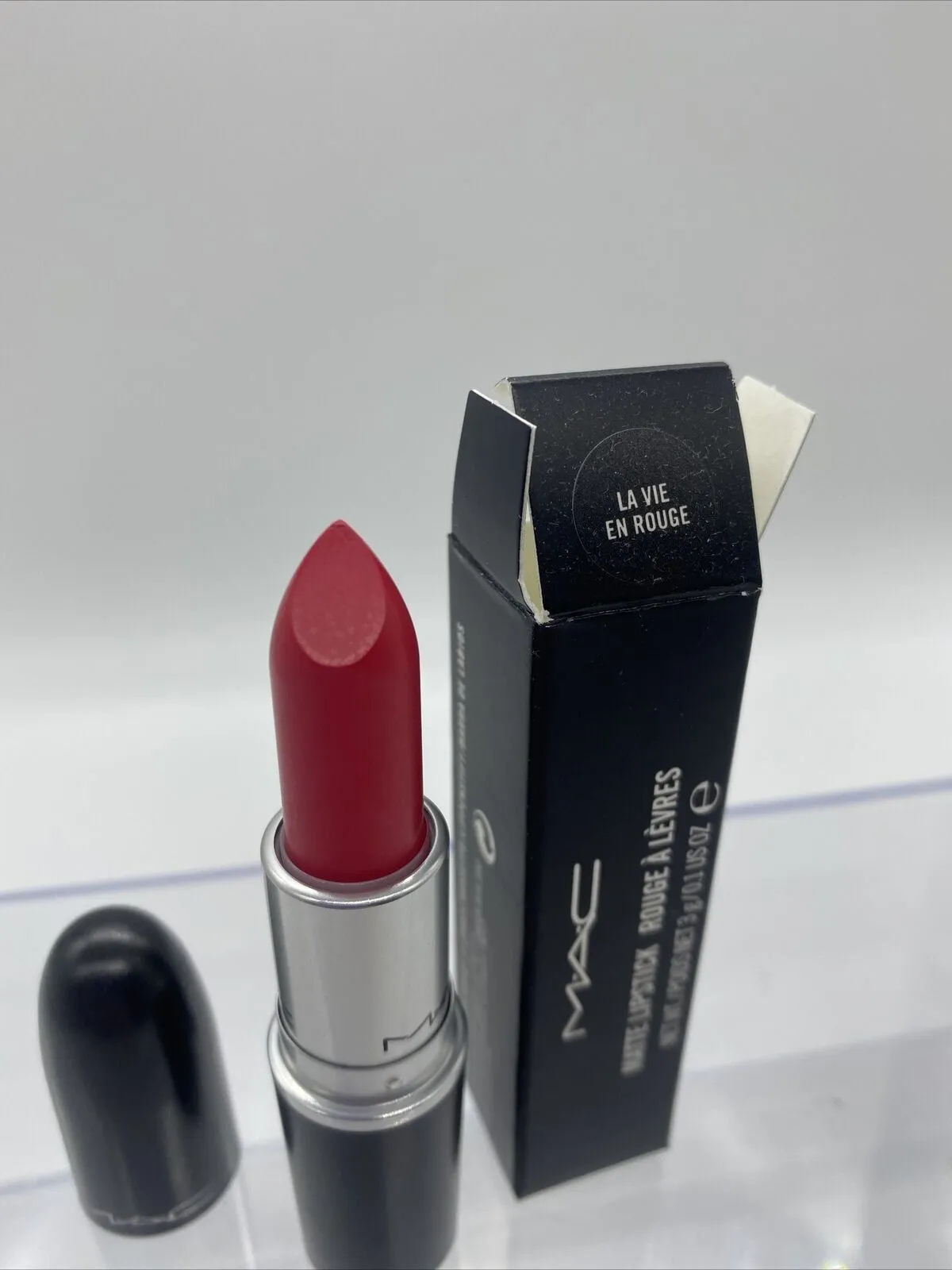 BNIB MAC La Vie En Rouge Matte Lipstick Limited Edition w/receipt