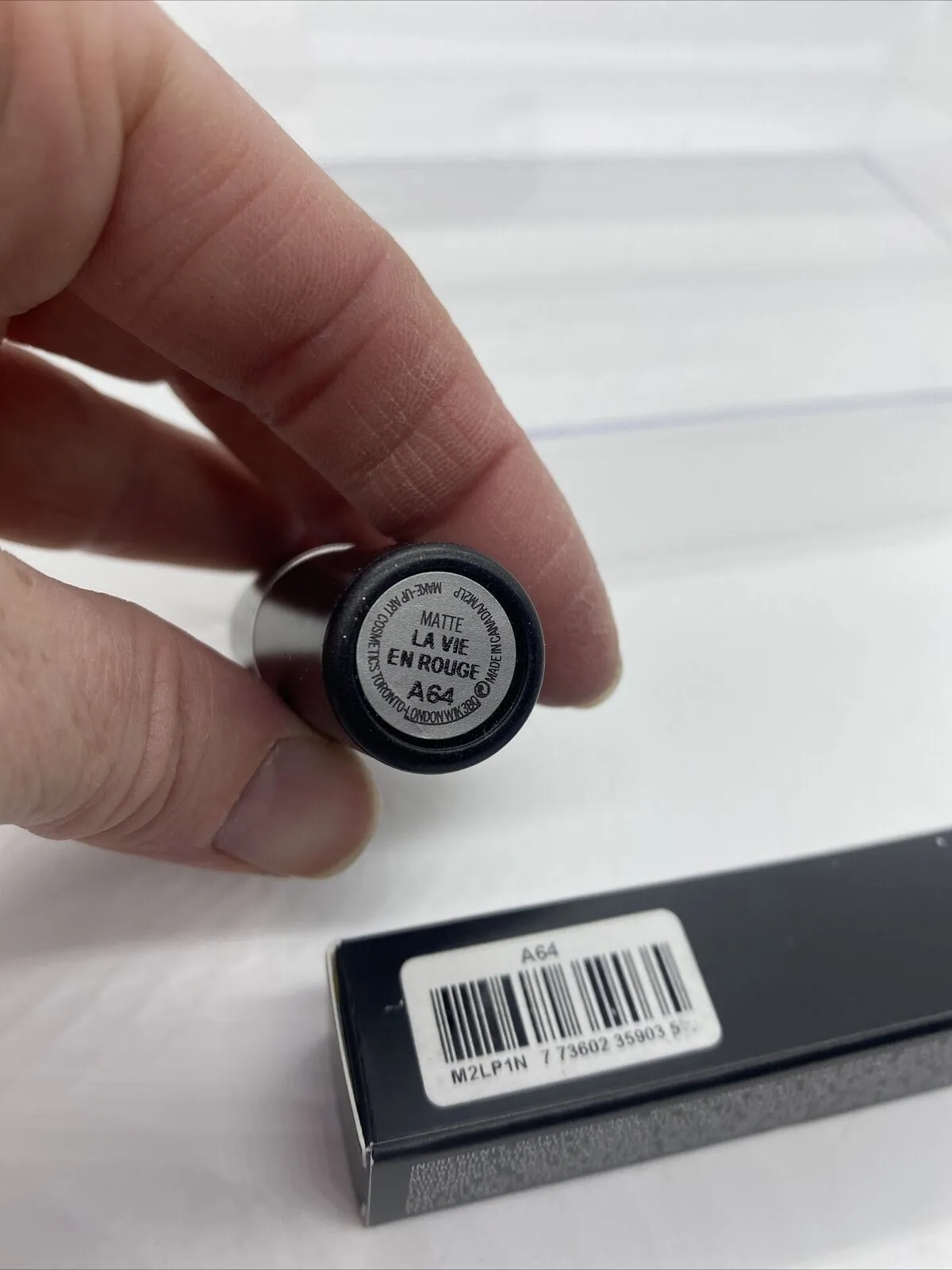 BNIB MAC La Vie En Rouge Matte Lipstick Limited Edition w/receipt