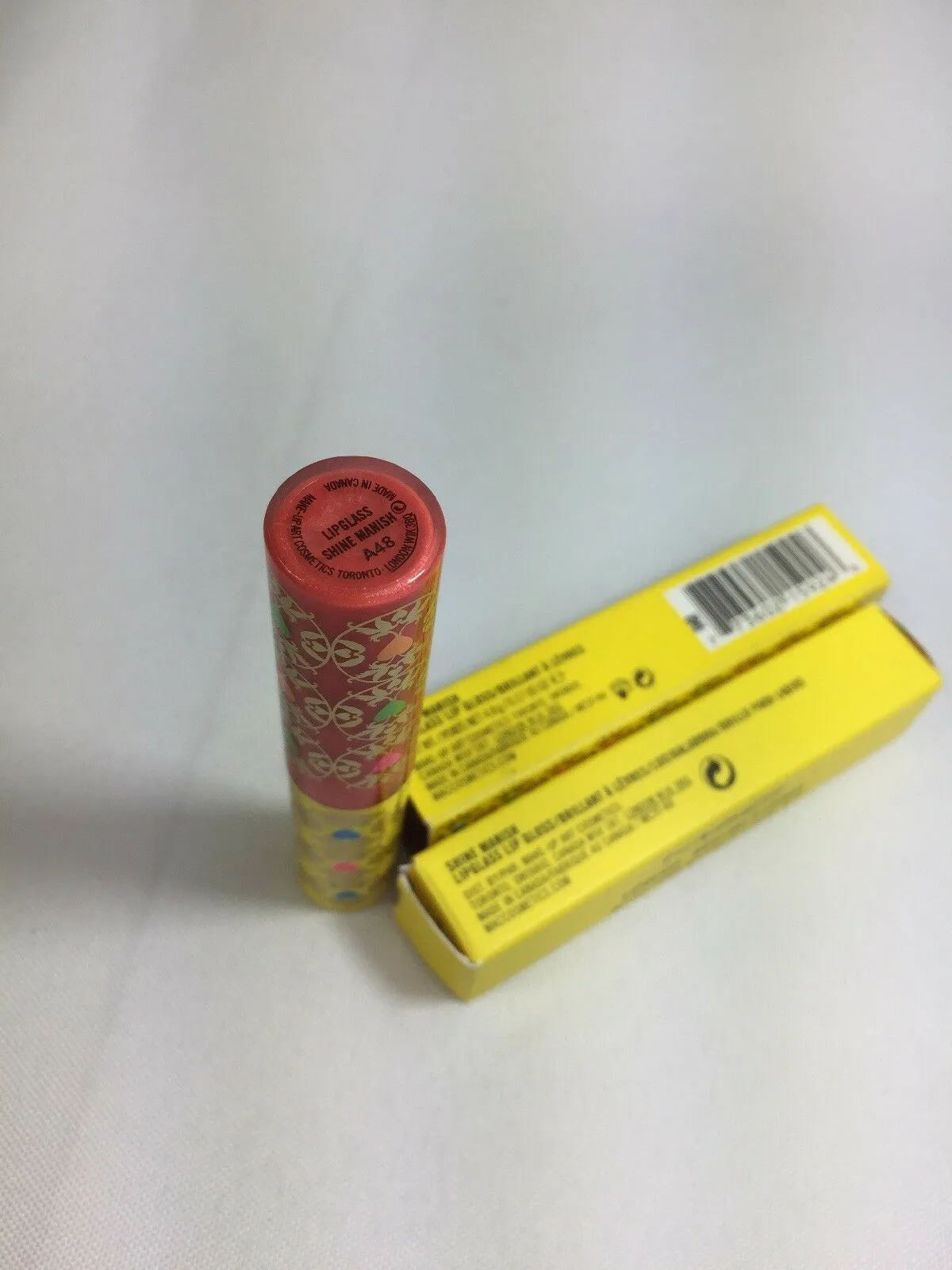 BNIB Mac Manish Shine Lipglass Lip Gloss  Rare Manish Aurora