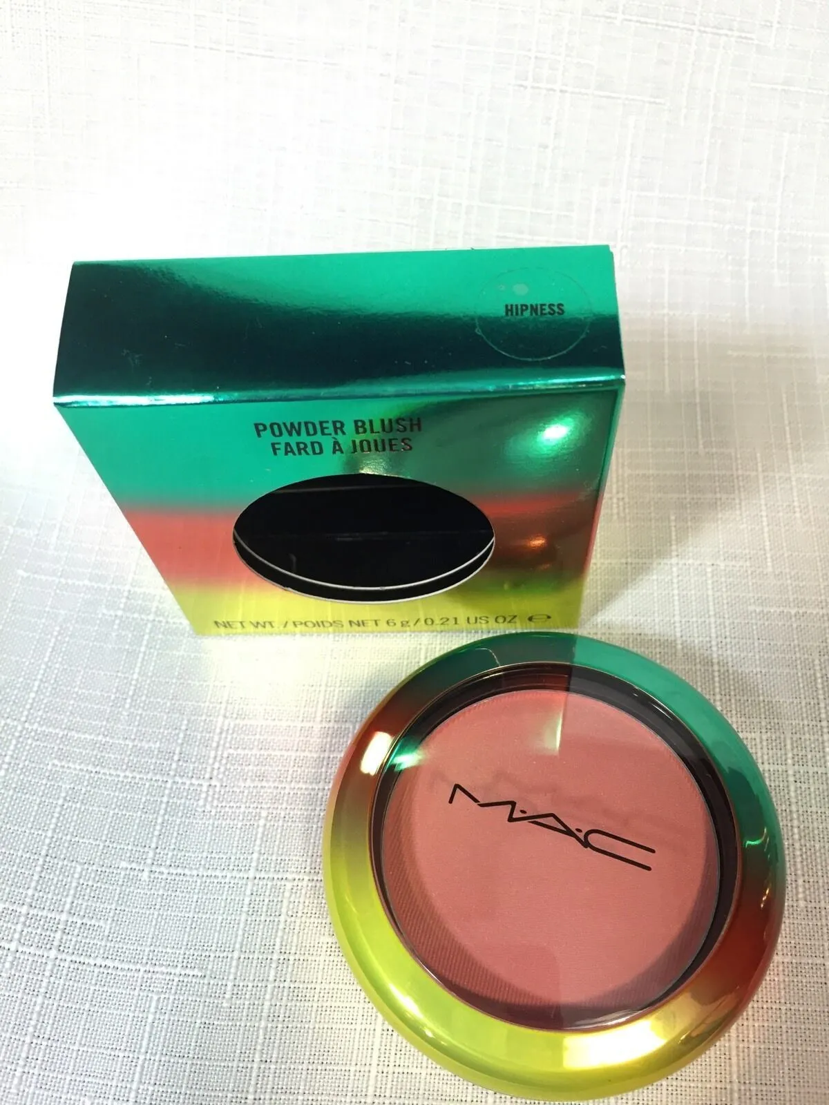 BNIB Morange  MAC Wash and Dry Collection Lipstick w/receipt