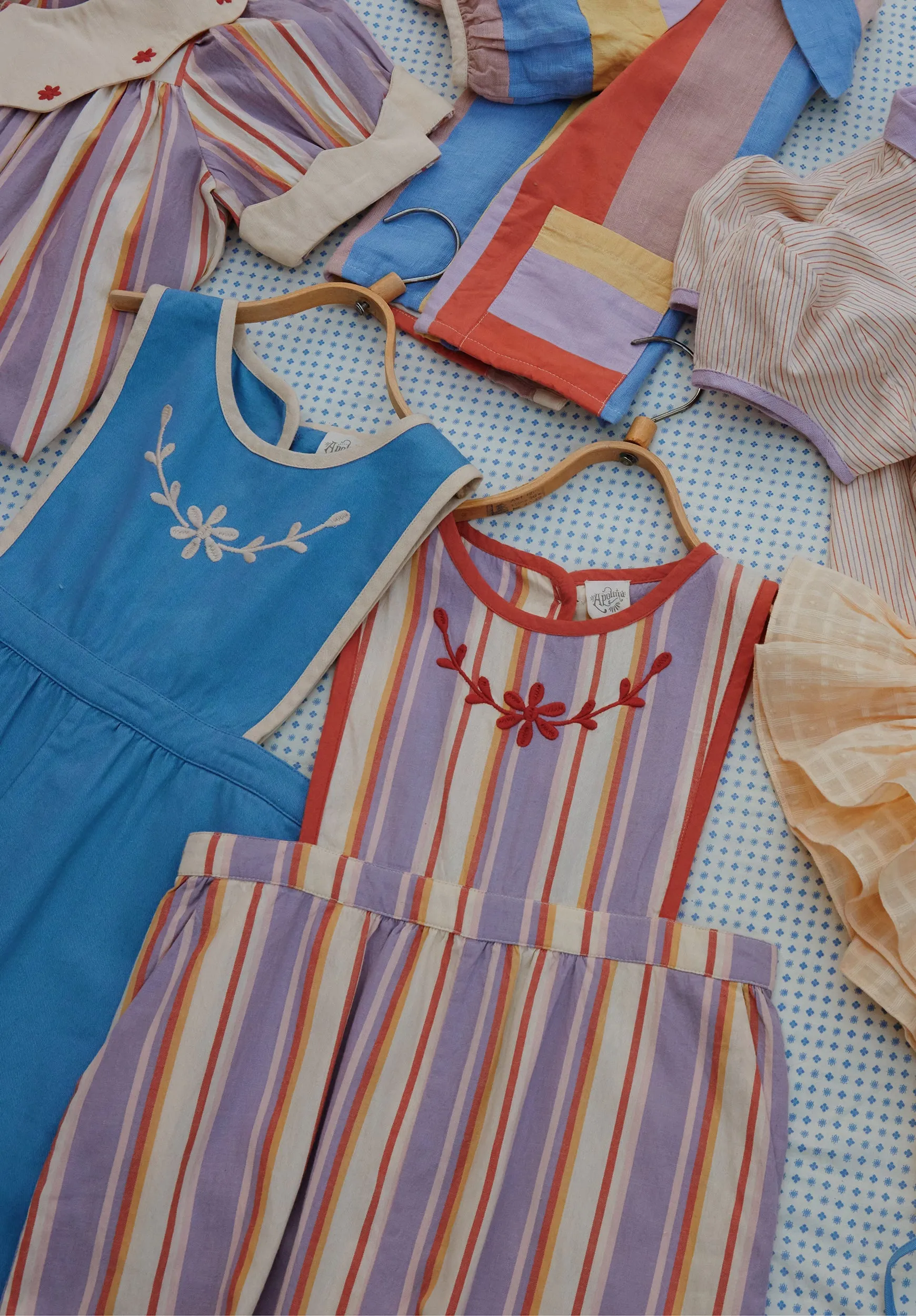 Bobbi Twill Dungaree - Cornflower (EXCLUSIVE)