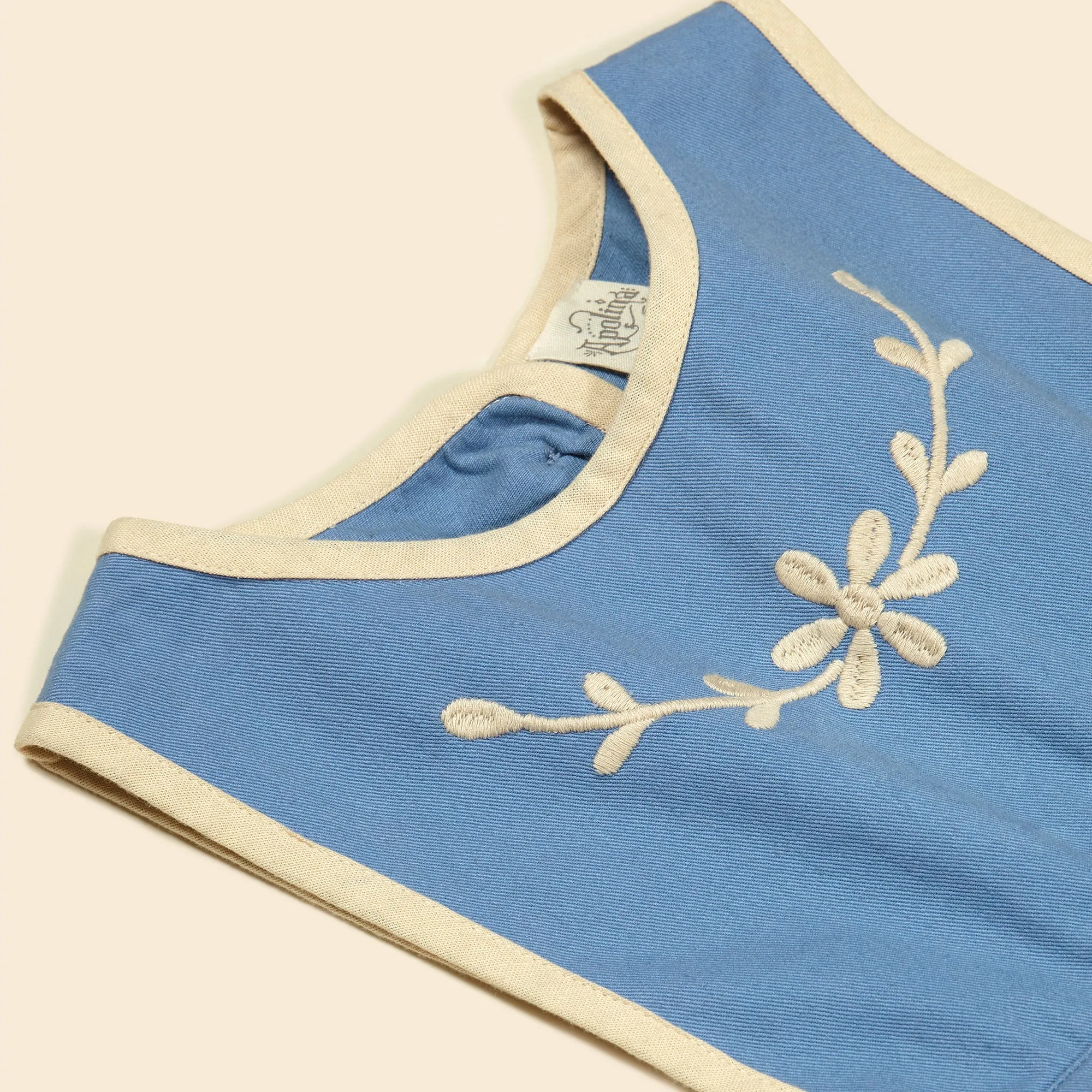Bobbi Twill Dungaree - Cornflower (EXCLUSIVE)