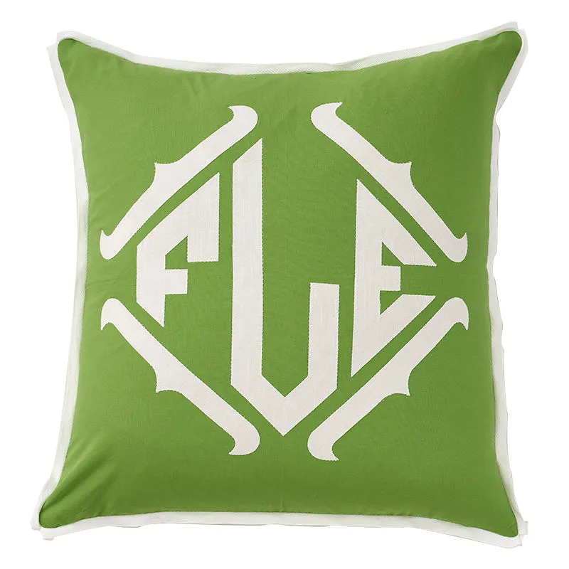 Botanical Applique Pillow