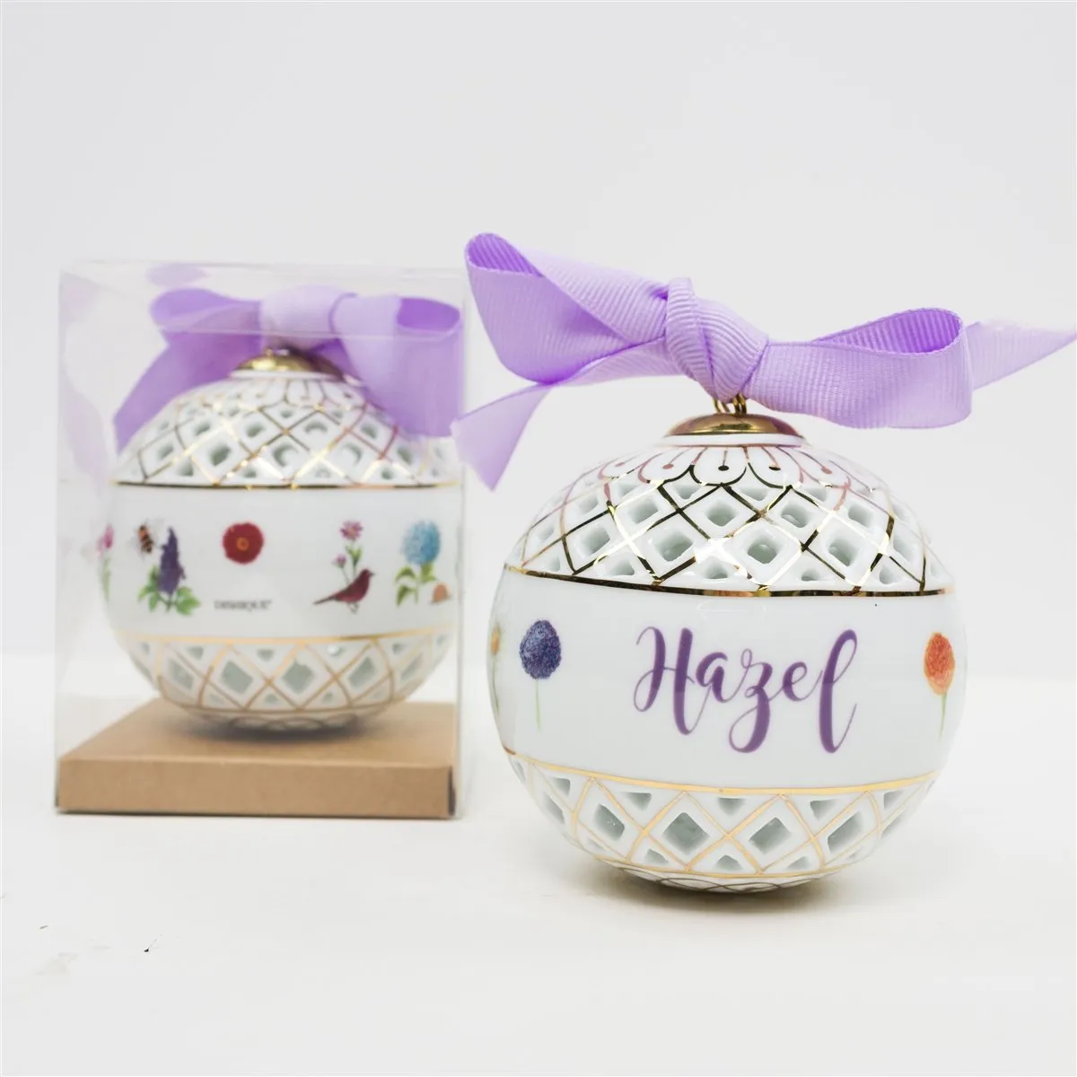 Botanical Custom Ornament