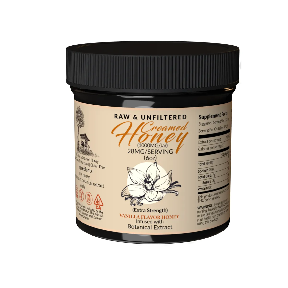 Botanical Extract Honey - 100% Natural Ingredients