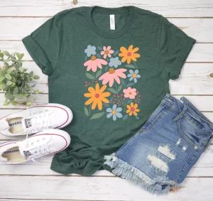 Botanical Floral Tee