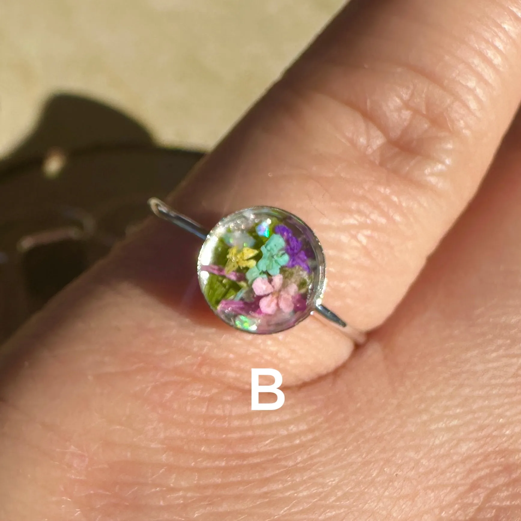 Botanical Garden Rings - SIZE 8 - BG 136