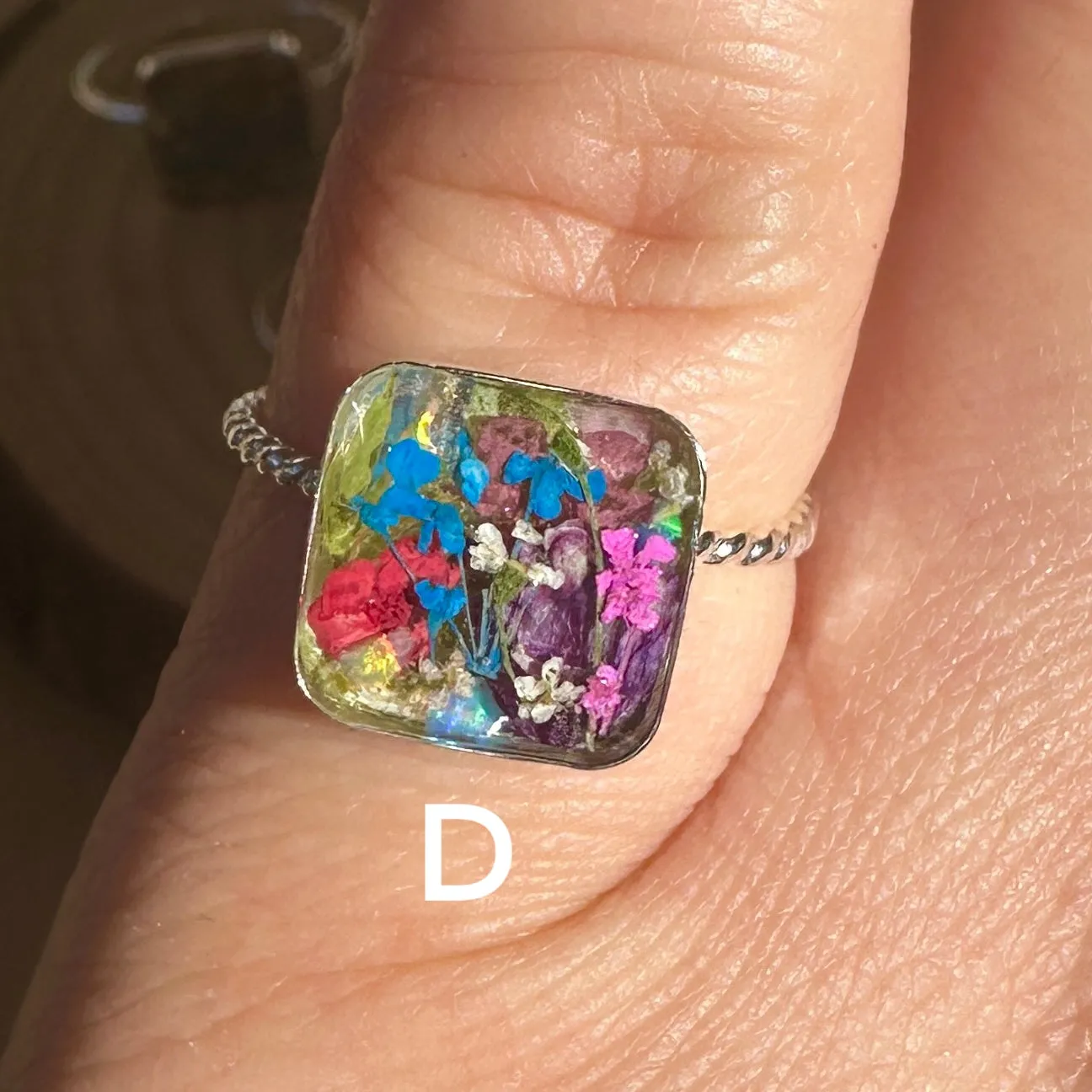 Botanical Garden Rings - SIZE 8 - BG 136