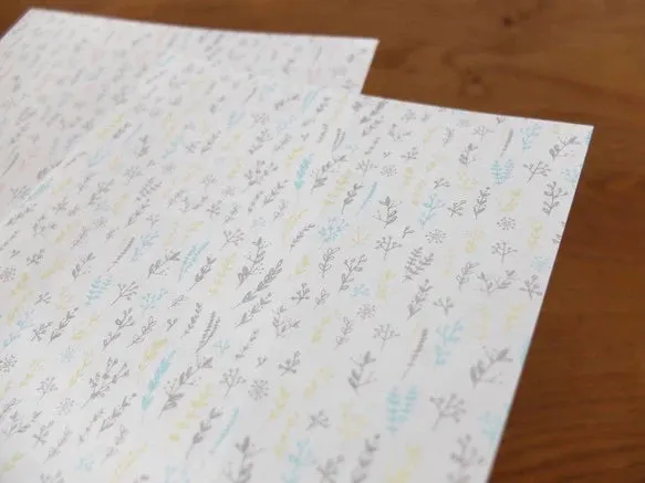 Botanical Letter Set