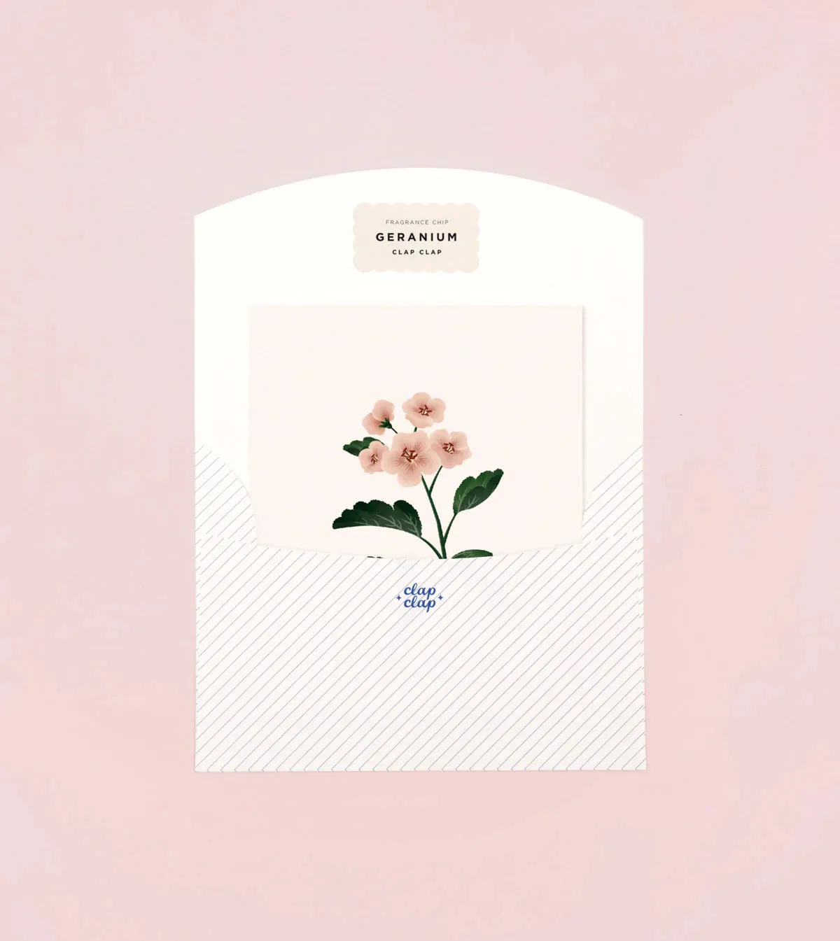 Botanical Scented Card - Geranium