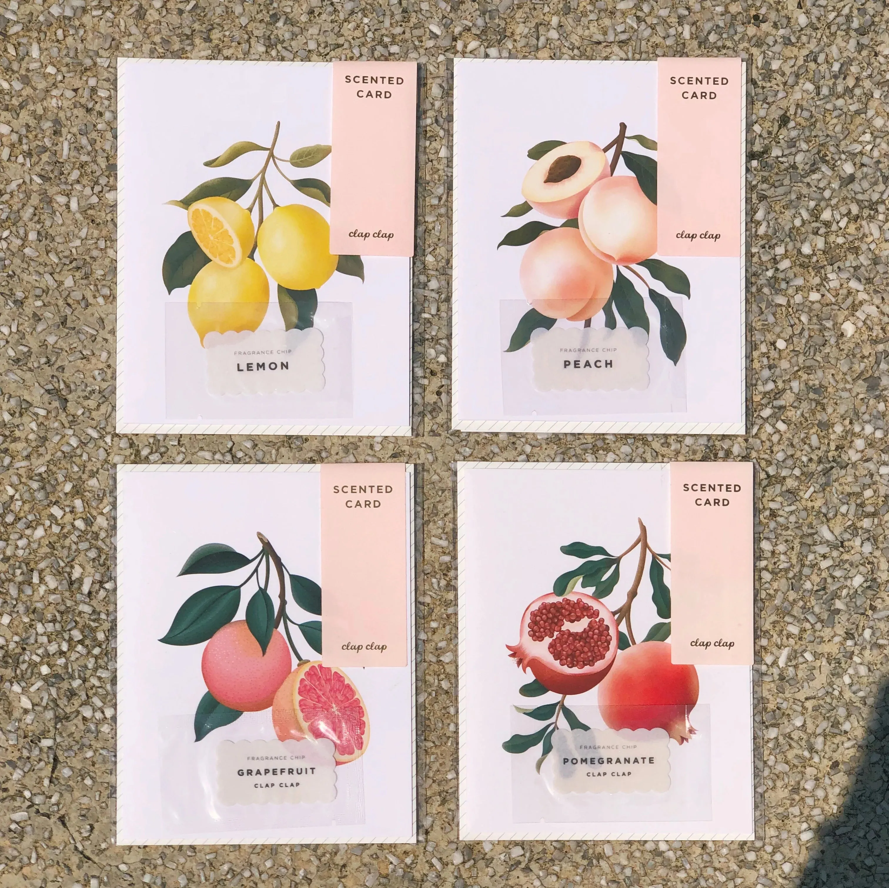 Botanical Scented Card - Grapefruit