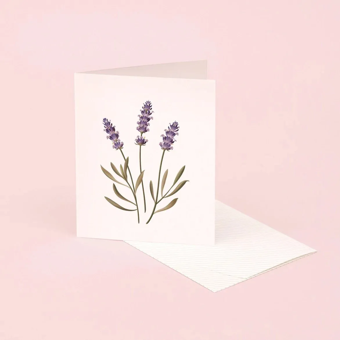 Botanical Scented Card - Lavender